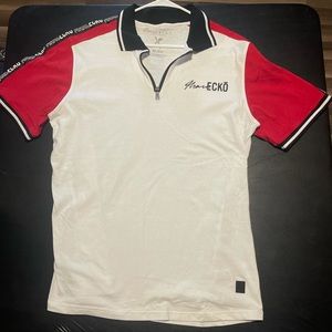 Polo half zip shirt